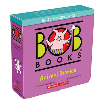 BOOKS4PEOPLE Animal Stories (Bob Books) (Stage 2: Emerging Readers)