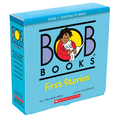 BOOKS4PEOPLE Bob Books: First Stories (Stage 1: Starting To Read) 12 Books Set