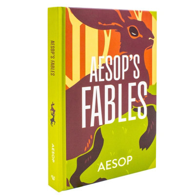 B&Q -  Aesop's Fables By Aesop (Deluxe Hardback Sprayed Edge Edition)