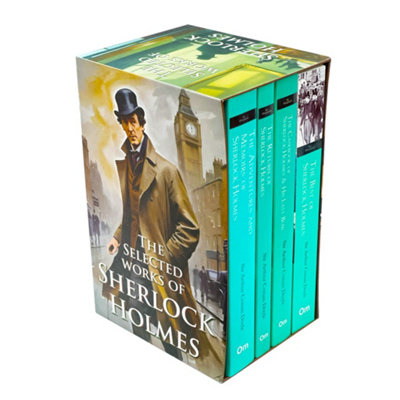 B&Q -  The Selected Works Of Sherlock Holmes 4 Books Collection Set