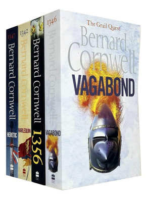 Harpercollins The Grail Quest Collection Bernard Cornwell 4 Books Set - Image 6
