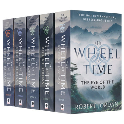 BOOKS4PEOPLE Robert Jordan Wheel Of Time Collection 5 Books Set (Book 1-5) Eye Of The World from B&Q