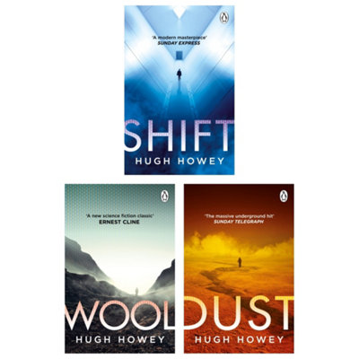 BOOKS4PEOPLE Wool Trilogy Collection Hugh Howey 3 Books SetWoolShiftDust from B&Q