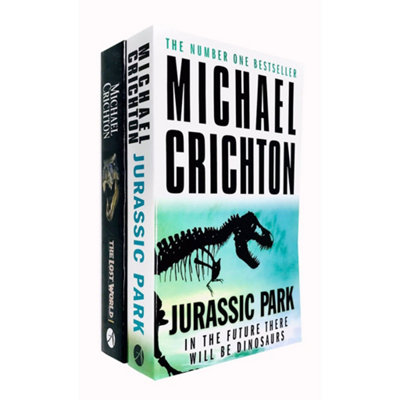 Michael Crichton 2 Books Collection Set The Lost World, Jurassic Park - Image 3