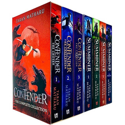 B&Q -  Taran Matharu Summoner & Contender Series 7 Books Collection Set