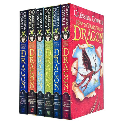 How to Train Your Dragon 6 Books Collection Set by Cressida Cowell Dragonese - Image 10