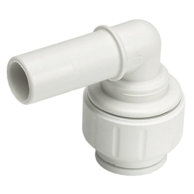 B&Q -  Speedfit Push Fit Stem Elbow 15mmPack Of 2 For Easy Plumbing Connections