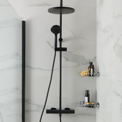 Shop black mixer showers.