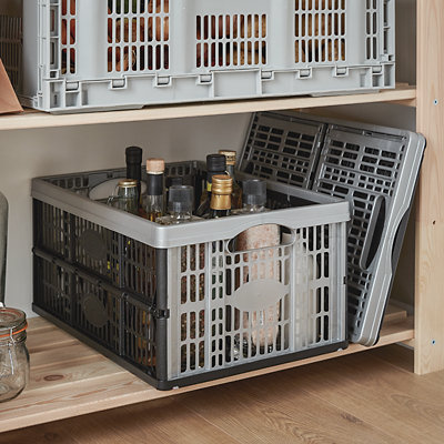 Shop storage trunks.