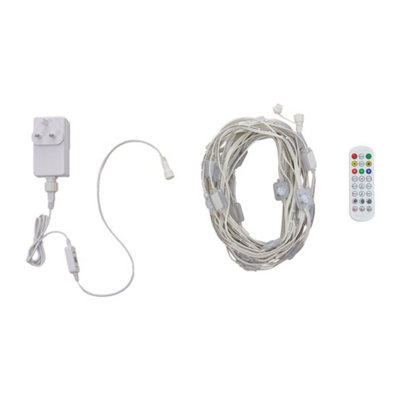 98ft Waterproof Permanent Outdoor Eaves Lights with APP/Remote Control