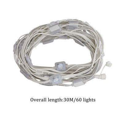 98ft Waterproof Permanent Outdoor Eaves Lights with APP/Remote Control