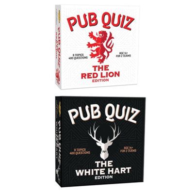 Cheatwell Games Pub Quiz Bundle: Fun And Challenging Trivia Games For All Ages