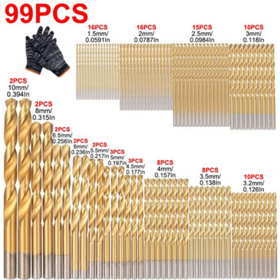 HSS Titanium Drill Bits Range Expert