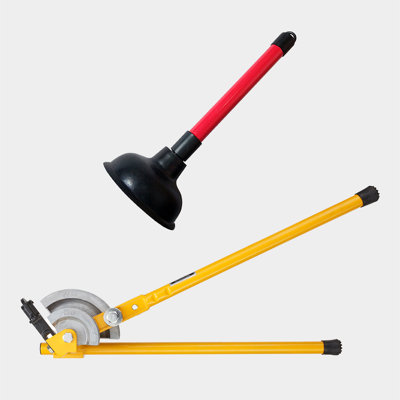 Shop plumbing tools.