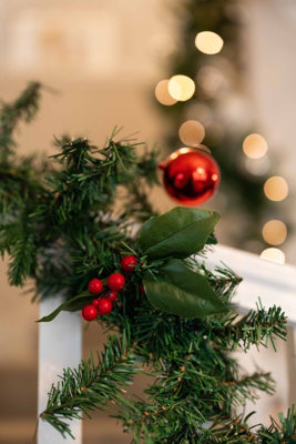 9FT Pre-Lit Artificial Garland