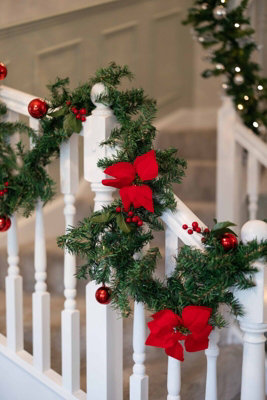 9FT Pre-Lit Artificial Garland - 4