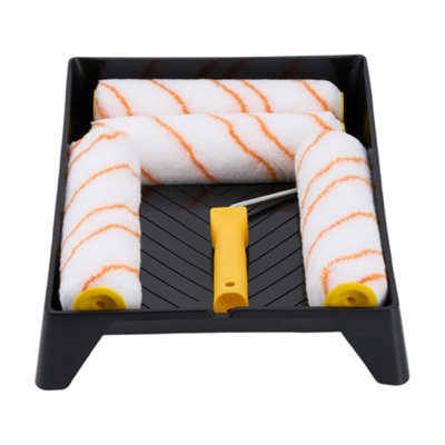 9inch Paint Roller Set 4 Roller Sleeves 1 Paint Tray