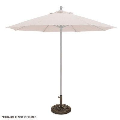 9KG Garden Parasol Round Base Rose - 9