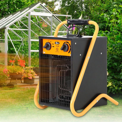 9KW Portable Electric Heater Greenhouse Heater for Industrial and