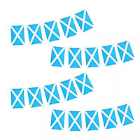 9m 32 Flag Scotland St Andrews Scottish Fabric Bunting