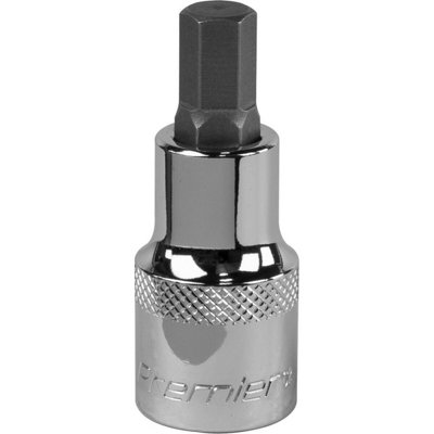 9mm Hex Socket Bit - 1/2 Inch Drive - Chrome Vanadium Wrench Tool