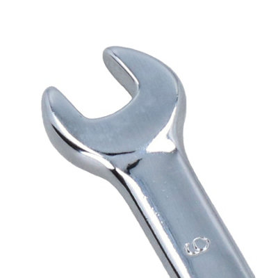 9mm Reversible Cranked Offset Ratchet Combination Spanner Wrench 72 Teeth