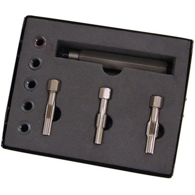 9pc Glow Plug Thread Repair Set. M8x1.0mm Diesel Not Helicoil (Neilsen CT0837)