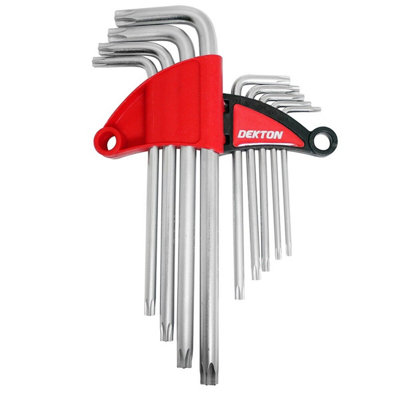 9PC LONG ARM TORX KEY SET, DT85518