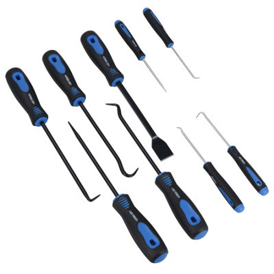 9pcs Pick And Hook Set With Gasket Scraper O-Ring Seal Extractor Puller Trim Removal Tool Vehicle Automotive Hand Tool - Foto 4