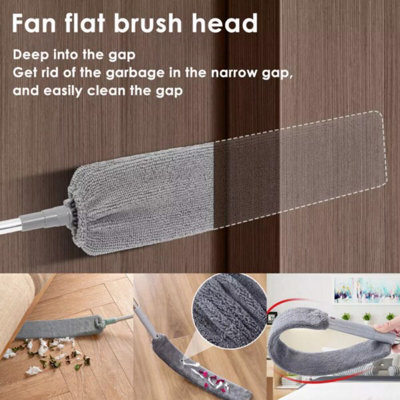 9pcs Extendable Feather Duster Long Telescopic Duster Magic Static ...