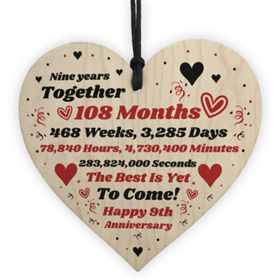 9th year wedding anniversary gift best sale for husband