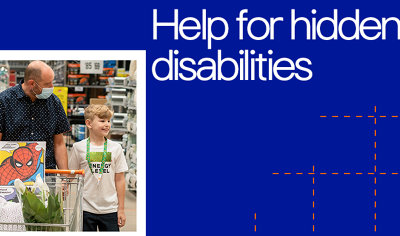Find out more about B&Q hidden disabilities policy.