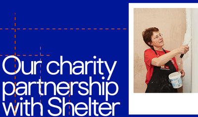 Find out about B&Q's charity partner, Shelter.
