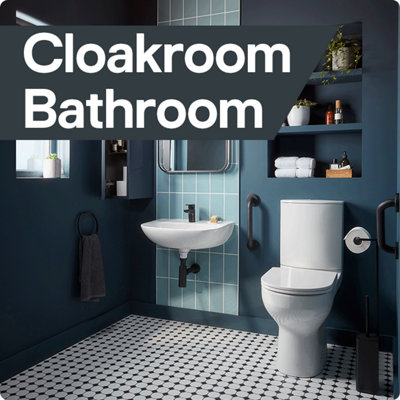 Shop accessible cloakroom bathroom range.