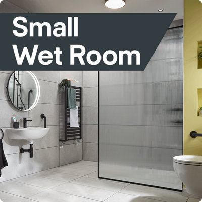 Shop accessible small wet room range.