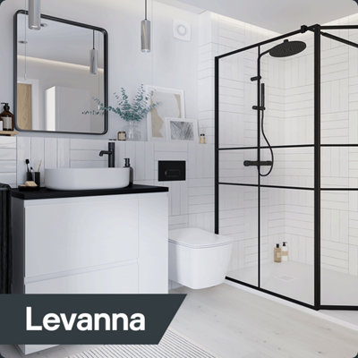 Shop Levanna bathroom furniture range.