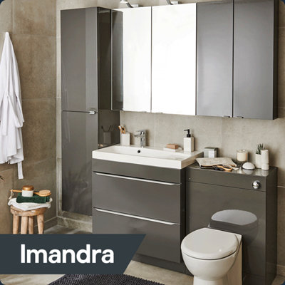 Shop Imandra bathroom furniture range.