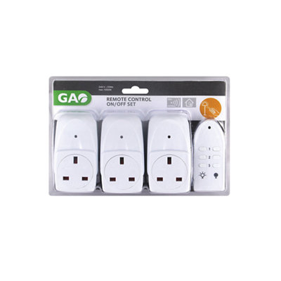 GAO remote control sockets pack