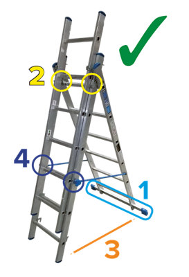 Mac Allister combination ladder