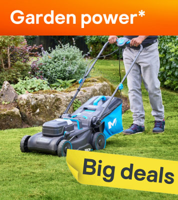 Big deals on garden power. Terms & conditions apply, see the *Terms & conditions at the end of the page. Shop now