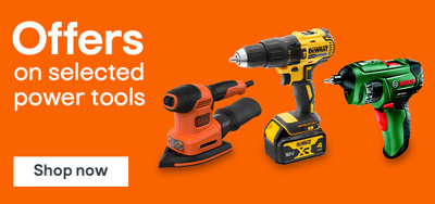Offers on selected power tools. Shop now.