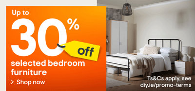 Up to 30% off selected bedrooms. Shop now.