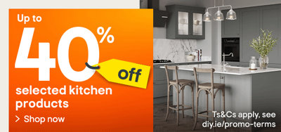 Up to 40% off selected kitchen products. Shop now.
