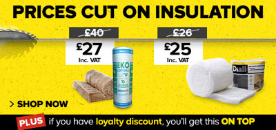 Prices cut on insulation. Shop now.