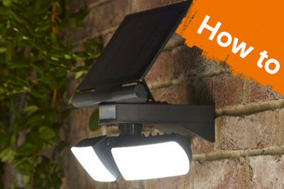 How To Install A Solar Powered Light | Lighting, Electrical & Security ...