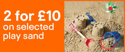 2 for £10 on selected play sand