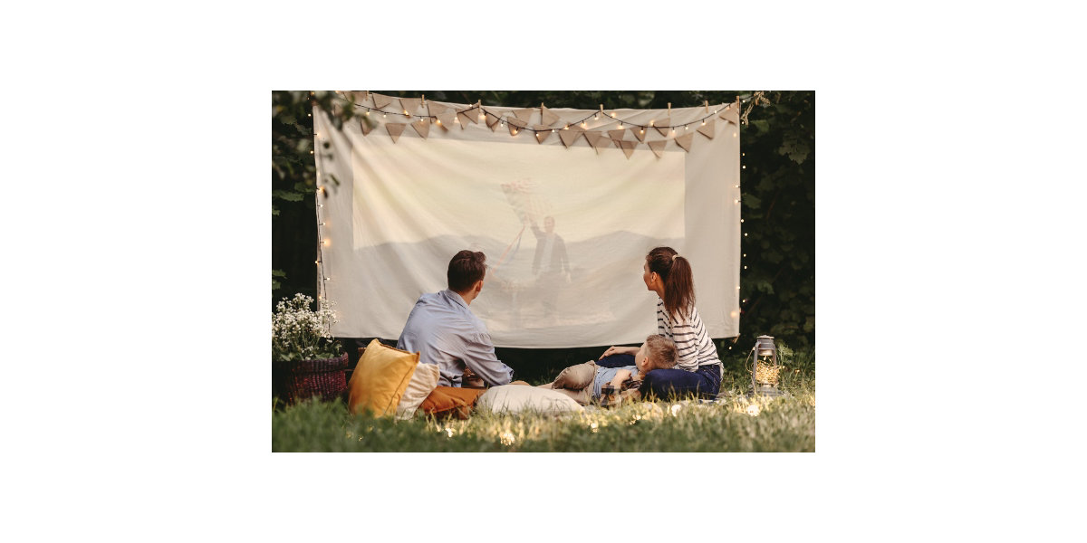 How to create the perfect outdoor cinema space Outdoor & Garden B&Q