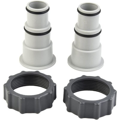 A 2 Pack Hose Adapter For Intex A Replacement Hose With Clamp For ...