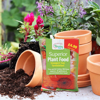 A complete fertiliser for use all around the garden, with a professional formulation that can be used on flowers, fruit and veg