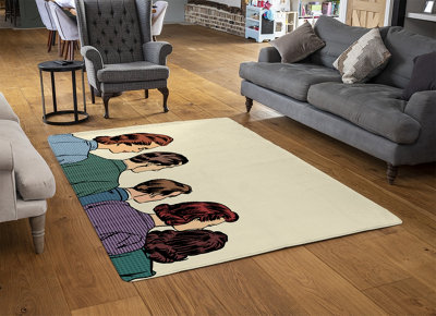 A Crowd Of Spectators Stand Back Retro Style Pop Art Designer Special ...